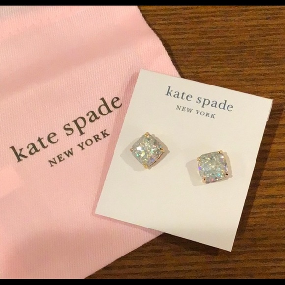 Kate Spade ♠️Glitter Earrings/ NWT - Picture 4 of 6